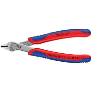 Knipex 78 03 125 Electronic Super Knips Precision Flush Cutter 125mm Grip Handle